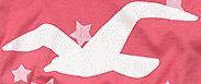 montage of hollister seagull logos